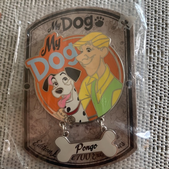 Disney Jewelry - Disneyland Paris My Dog Series 101 Dalmatians Pongo LE 700 pin